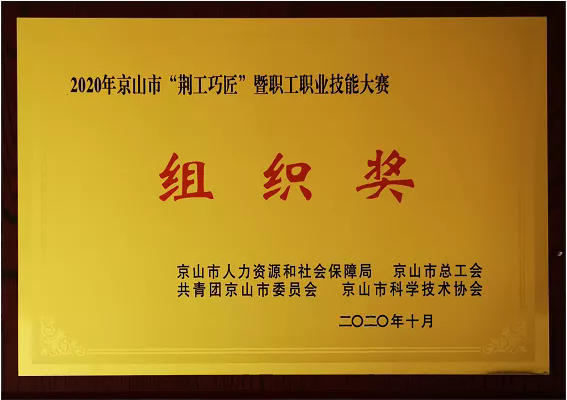 Jinggong Craftsman Organization Award